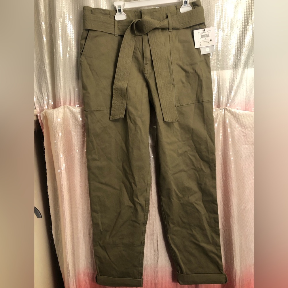NWT green army color pants by O’Neill size Medium